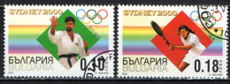 BULGARIA - 2000 - OLIMPIADI DI SYDNEY - USATI - Gebruikt