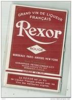 étiquette  -19135/1940* - REXOR  Grand Vin Français De Liqueur Hanappier Peyrelongue -  Bordeaux - Vino Rosso