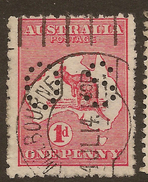 AUSTRALIA 1915 1d Small OS SG O17 U #AEH14 - Dienstmarken