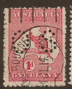 AUSTRALIA 1915 1d Small OS SG O17 U #AEH14 - Oficiales