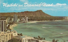 Hawaii Waikiki And Diamond Head 1977 - Oahu