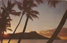 Hawaii Rising Sun Over Diamond Head 1965 - Oahu