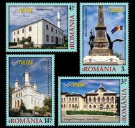 Romania 2014 / Danube Cities - Tulcea / Set 4 Stamps - Unused Stamps