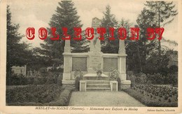 53 - MESLAY Du MAINE - MONUMENT Aux MORTS De La GUERRE 14 - Meslay Du Maine