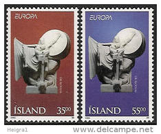 Iceland 1995 MNH/**/postfris/postfrisch Michelnr. 826-827 Europa Cept - Neufs
