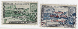 ⭐ Océanie - YT N° 169 Et 170 ** - Neuf Sans Charnière - 1944 ⭐ - Unused Stamps