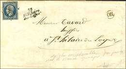 PC 3113 / N° 10 Cursive 79 / St Hilaire / Des Loges Sur Lettre Avec Texte Daté '' Aux Usines De Faymareau '' Adressée En - 1852 Luigi-Napoleone