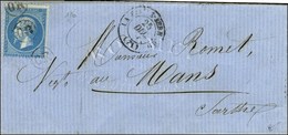 OR (3 Frappes) / N° 22 Càd T 15 LA FERTE-BERNARD (71). 1869. - TB. - R. - 1862 Napoleon III