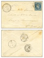 GC 1573 / N° 29 Càd T 22 FOUVENT-LE-HAUT (69) Sur Lettre Adressée à Un Militaire Au Camp De Lannemezan, Au Verso Càd D'a - 1863-1870 Napoleon III With Laurels