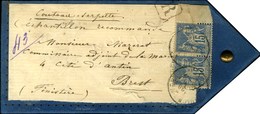 Càd / N° 90 Paire Sur échantillon Recommandé (couteau Serpette) Pour Brest. - TB. - 1876-1878 Sage (Type I)