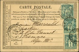 Càd PARIS R. St DOMque St Gn 56 / N° 61 + 63 + 65 Sur CP Pour Cannes. Exceptionnel Affranchissement Avec Petites Valeurs - 1876-1878 Sage (Type I)