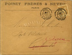 Càd Octo De Lev Ex PARIS / R. DES HALLES E1 / N° 80 Seul Sur Lettre Pour Toulouse. 1880. - SUP. - R. - 1876-1878 Sage (Type I)