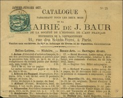 Càd PARIS / R. BONAPARTE / N° 61 Seul Sur Catalogue (rayon Limitrophe 1c. Jusqu'à 20gr). 1877. - SUP. - RR. - 1876-1878 Sage (Type I)