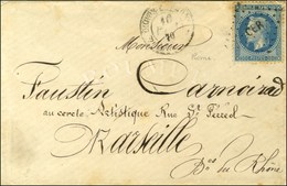 Losange CER / N° 29 Càd CORPS EXPEDITIONNAIRE / ROME. 1870. - TB. - R. - Army Postmarks (before 1900)