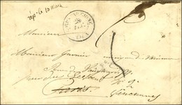 Càd CORPS EXP. CHINE / Bau A, Taxe Tampon 5 Sur Lettre Pour Paris. 1861. - TB. - Sellos De La Armada (antes De 1900)