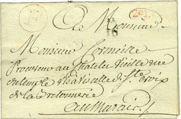 ' F ' Rouge + 2e Lvée (R) Sur Lettre Avec Texte Daté 1781 Pour Paris. - TB. - Otros & Sin Clasificación