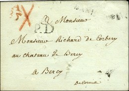 BANL + A / PD + A / 35 (R) + A / 11 Sur Lettre Avec Texte Daté De Cormeille Pour Bercy. 1786. - TB. - R. - Sonstige & Ohne Zuordnung