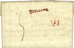 BOULOGNE (R) Sur Lettre Avec Texte Daté De Boulogne. 1810. - TB / SUP. - Sonstige & Ohne Zuordnung