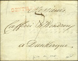 GENTILLY (R) (34 Mm) Sur Lettre Avec Texte Daté 24 Messidor Pour Dunkerque. - TB / SUP. - R. - Otros & Sin Clasificación