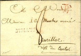 St MAUR (R) (30 X 5 Mm) Sur Lettre Avec Texte Daté De St Maur. 1819. (Non Signalé). - TB / SUP. - RR. - Otros & Sin Clasificación