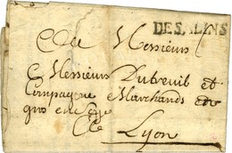 DE SALINS (L N° 5). 1743. - TB / SUP. - Other & Unclassified