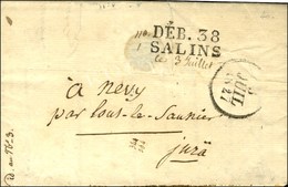 DÉB. 38 / SALINS. 1827. - SUP. - Other & Unclassified