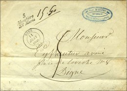 Cursive 5 / Moustiers / Ste Marie. 1848. - SUP. - 1801-1848: Précurseurs XIX