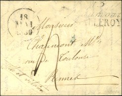 Cursive 13 / Caumont / BALLEROY + Dateur A. 1830. - B / TB. - R. - 1801-1848: Précurseurs XIX