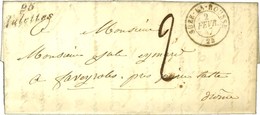Cursive 25 / Tulettes. 1847. - SUP. - 1801-1848: Précurseurs XIX
