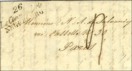 Cursive 26 / La Commanderie / NEUFBOURG. 1829. - TB / SUP. - RR. - 1801-1848: Précurseurs XIX