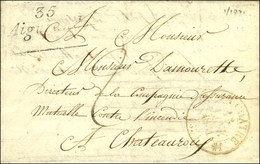 Cursive 35 / Aigurande. 1831. - TB. - 1801-1848: Précurseurs XIX