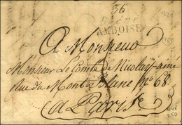 Cursive 36 / Bléré / AMBOISE. 1828. - TB / SUP. - 1801-1848: Précurseurs XIX