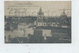 Bénévent-l'Abbaye (23) : Vue Générale Du Quartier  De L'église Env 1915 PF. - Benevent L'Abbaye