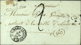 Cursive 46 / Collet-de-Dèze Sur Lettre Pour Anduze. 1850. - TB. - 1801-1848: Precursors XIX
