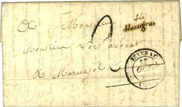 Cursive 46 / Massegros + Càd T 14 SÉVERAC (46) Sur Lettre Pour Marvejols. 1849. - TB / SUP. - 1801-1848: Precursors XIX