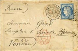 Losange / CG N° 23 Càd Octo CORR.D.ARMEES / Pte A PITRE. 1877. - TB. - R. - Maritime Post