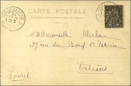 Càd GRAND-BASSAM / CÔTE-D'IVOIRE / Type Groupe 10c. Sur CP Pour Orléans. 1903. - TB. - Maritime Post