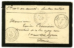 Càd SAY / HAUT-DAHOMEY Sur Lettre En Franchise Du Corps Expéditionnaire Du Soudan. 1901. - TB / SUP. - Maritime Post