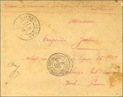 Càd DJENAN-ED-DAR Sur Lettre En Franchise Militaire, Au Recto Càd TROUPES DU TIDIKELT / REGION DIN SALAH. 1903. - TB. - Maritime Post