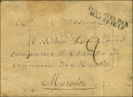 Lettre Purifiée Avec Texte Daté '' Tanger Le 31 Octobre 1820 '' Pour Marseille, Au Recto MP D'entrée COLONIES PAR / MARS - Correo Marítimo