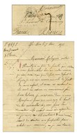 Càd Nlle CALEDONIE / NOUMEA, Taxe Tampon 7 Sur Lettre Avec Texte D'un Bagnard à L'Île Nou Le 5 Mars 1878, Dans Le Texte  - Sonstige & Ohne Zuordnung