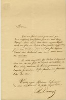 DUMAS Alexandre Père (1802-1870), écrivain Et Homme De Théâtre. - Sonstige & Ohne Zuordnung