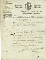 FOUCHÉ Joseph, Duc D'Otrante (1759-1820), Homme Politique. - Sonstige & Ohne Zuordnung