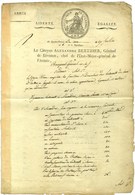 GRÉZIEU, Pierre Joseph Bérardier Dit (1755-1799 Mort De La Peste à Jaffa), Général. - Sonstige & Ohne Zuordnung