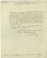 KELLERMANN François Christophe (1735-1820), Duc De Valmy, Maréchal. - Autres & Non Classés