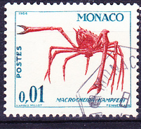 Monaco -  Japanische Riesenkrabbe (Macrocheira Kaempferi) (MiNr: 773) 1964 - Gest Used Obl - Oblitérés