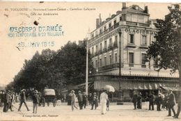 31. Toulouse. Boulevard Lazare Carnot. Cachet 17e Corps D'armée Hop. Temporaire N°29. 16 Janv 1915 - Toulouse