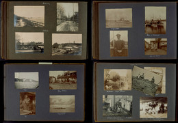 2058 Fotoalbum Seefahrt Kaiserliche Marine Und Privataufnahmen, über 280 Fotos, Beschriftet Und Teilweise Datiert, Begin - Documents