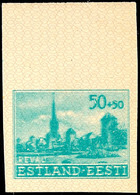 4466 30 Und 50 Kop Ungezähnt Mit Doppeldruck, Tadellos Postfrisch, Mi. 360.-, Katalog: 6/7UDD ** - Estonie