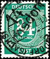 5901 ARNSDORF, 84 Pf. Ziffer, Tadellos, Gestempelt, Gepr. Müller BPP, Katalog: IxII O - Autres & Non Classés